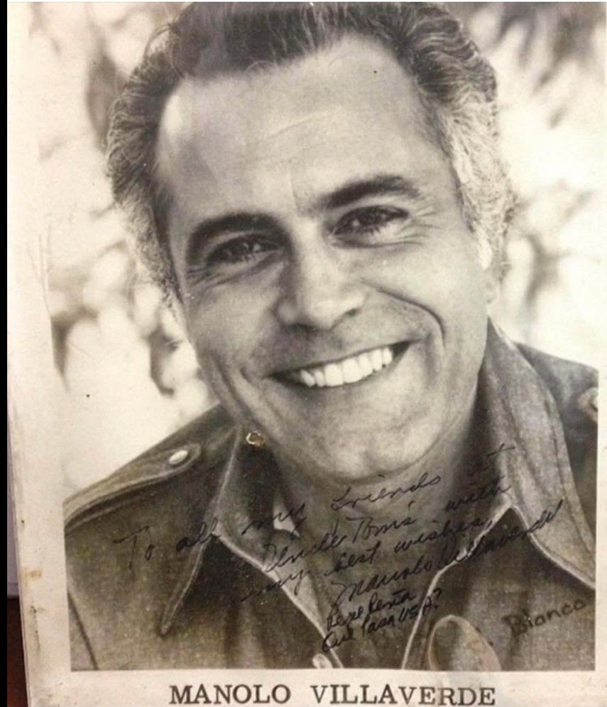 El actor cubano Manolo Villaverde.&nbsp;