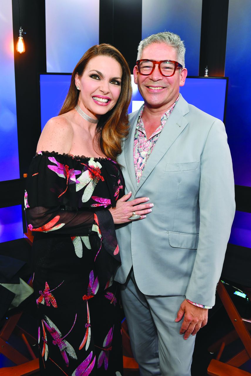 Bárbara Palacios y Boris Izaguirre.