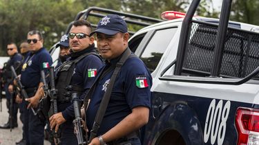 Imagen referencial, policías de México. 