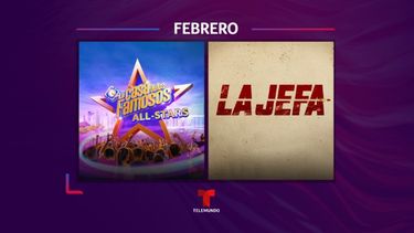 Telemundo presenta programación para febrero de 2025.