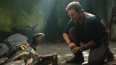 En Jurassic World: Fallen Kingdom, los dinosaurios que habitan en la isla Nublar, donde se construyó el parque original, se ven amenazados por la explosión de un volcán.