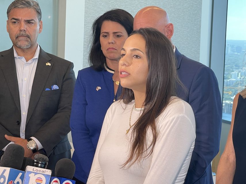 Sharon Truzma sobreviviente del ataque del grupo terrorista Hamás.
