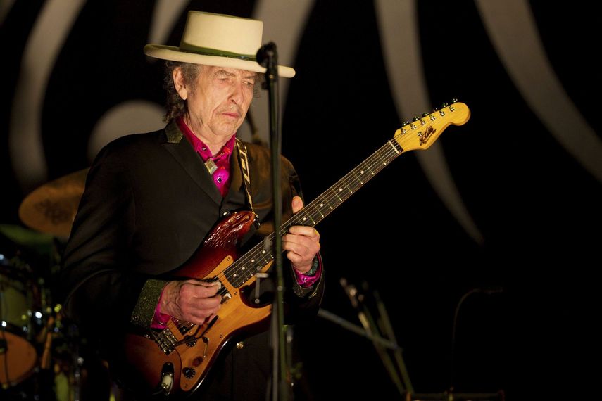 El cantante estadounidense Bob Dylan.