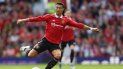 El portugués Cristiano Ronaldo durante el empate amistoso entre Manchester United y Rayo Vallecano