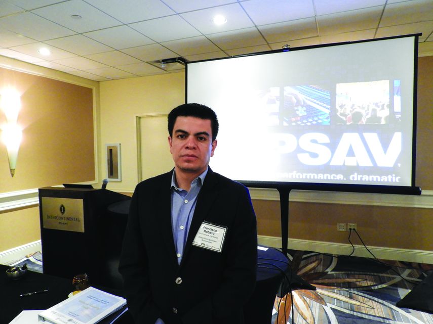 Francisco Robayo, participante en el evento, es ejecutivo de la empresa de seguridad informática Check Point Software.&nbsp;