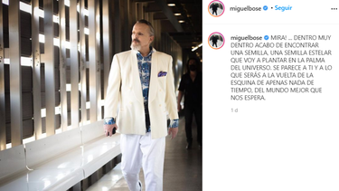 Miguel Bosé.