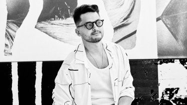 El artista venezolano Paul Amundarain.&nbsp;