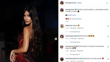 La modelo venezolana Aleska Génesis.&nbsp;