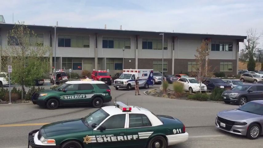 Las autoridades policiales acudieron a la&nbsp;Freeman High School, donde se registró el incidente.