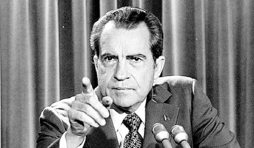 Richard Nixon renunció a la presidencia de los EEUU en agosto de 1974 (ARCHIVO)
