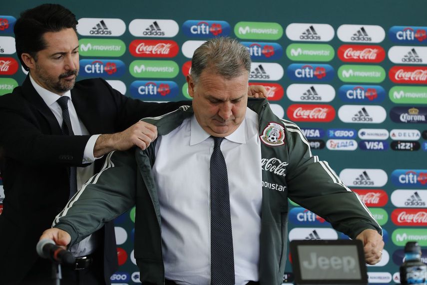 Martino fue presentado el lunes como el nuevo seleccionador del combinado mexicano.