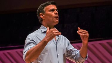 El opositor venezolano Leopoldo López.