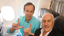 Los expresidentes Andrés Pastrana, de Colombia (der.), y Jorge Tuto Quiroga, de Bolivia (izq.), se pronunaron en torno al acuerdo entre el régimen de Maduro y la Oposición venezolana