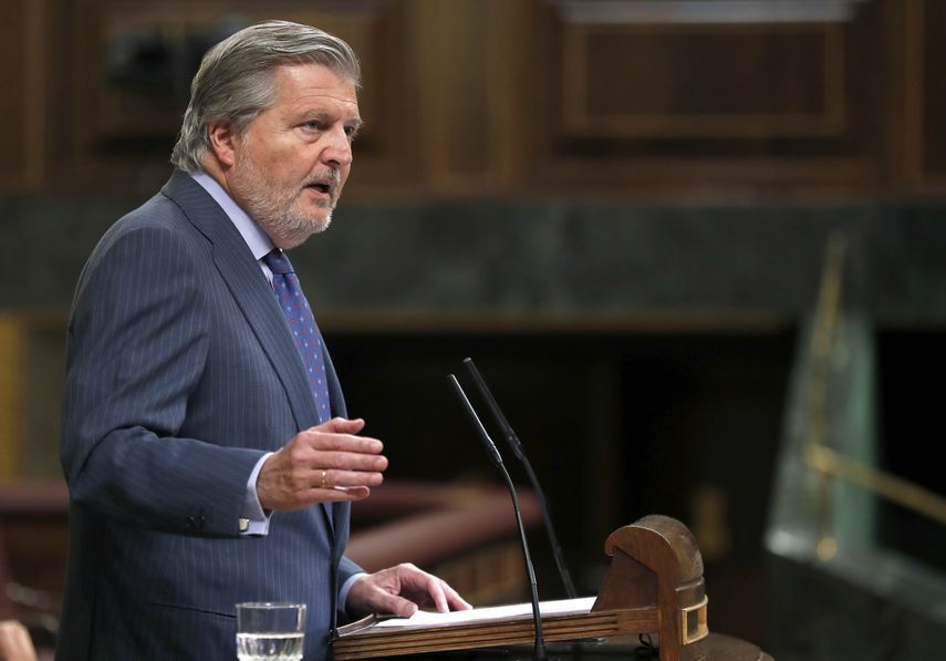 Íñigo Méndez de Vigo, portavoz del Gobierno español.