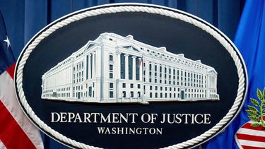 El Departamento de Justicia de Estados Unidos, en Washington