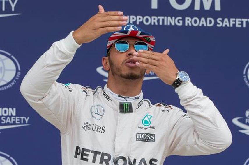 Hamilton tendrá el apoyo del público en el circuito de Silverstone. (EFE)