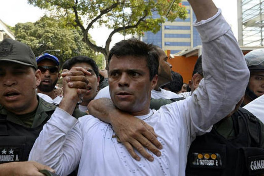 El dirigente reiteró que el presidente Nicolás Maduro debe ser desplazado del poder de forma constitucional (ARCHIVO)