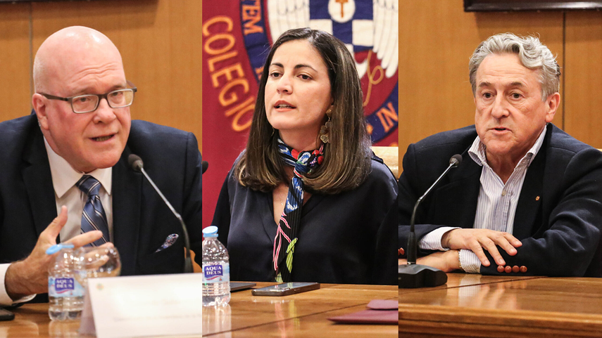 Orlando Gutiérrez-Boronat, Rosa María Payá y Hermann Tertsch