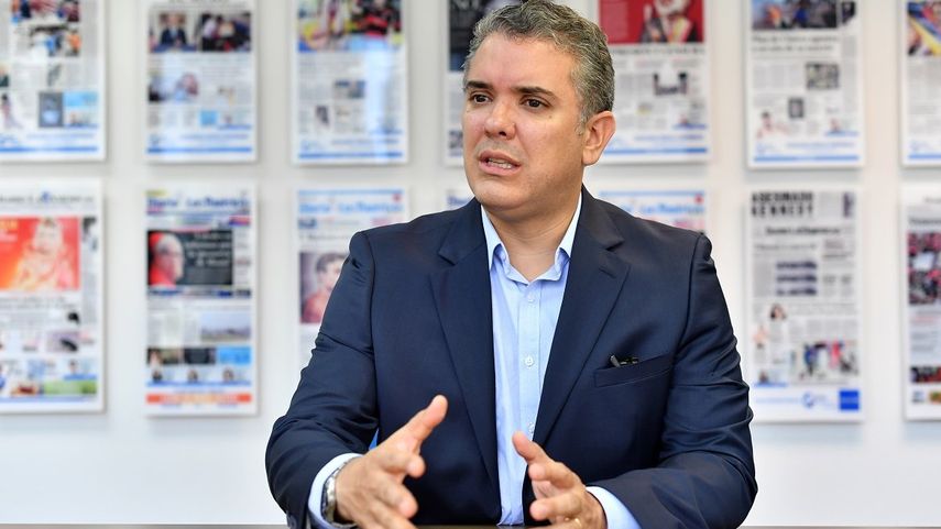 Iván Duque, candidato a la Presidencia de Colombia por el Centro Democrático (CD).