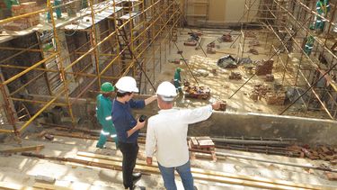 La construcción figura entre las grandes inversiones.