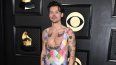 El cantautor inglés Harry Styles llega a la 65.ª edición de los Premios Grammy en el Crypto.com Arena de Los Ángeles el 5 de febrero de 2023.