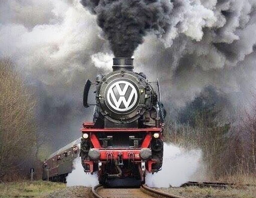 El escándalo ha llevado a muchos a ridiculizar la imagen del grupo Volkswagen. (TWITTER)
