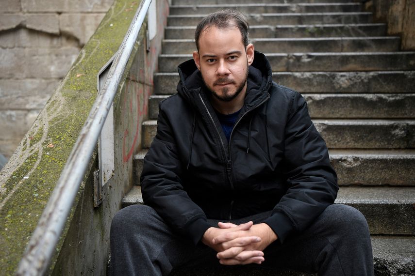 El rapero catalán Pablo Hasel. La justicia española informó este jueves, 18 de febrero, de una nueva condena de prisión contra el artista español.