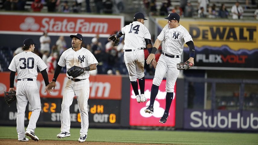 Los del Bronx se colocaron a medio juego de la punta de la División Este de la Liga Americana.