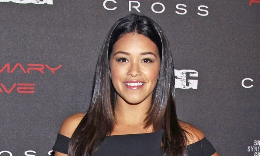 La actriz Gina Rodríguez posa para las cámaras. (EFE). 