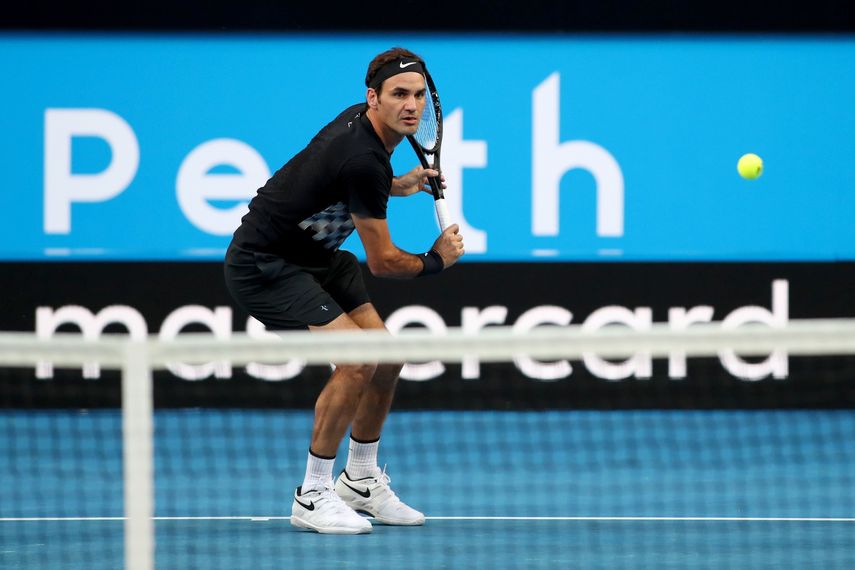 Federer también triunfó junto a su compatriota Bencic en el compromiso de dobles.&nbsp;