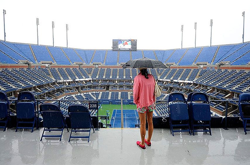 La lluvia azotó a la ciudad de Nueva York. (EFE)