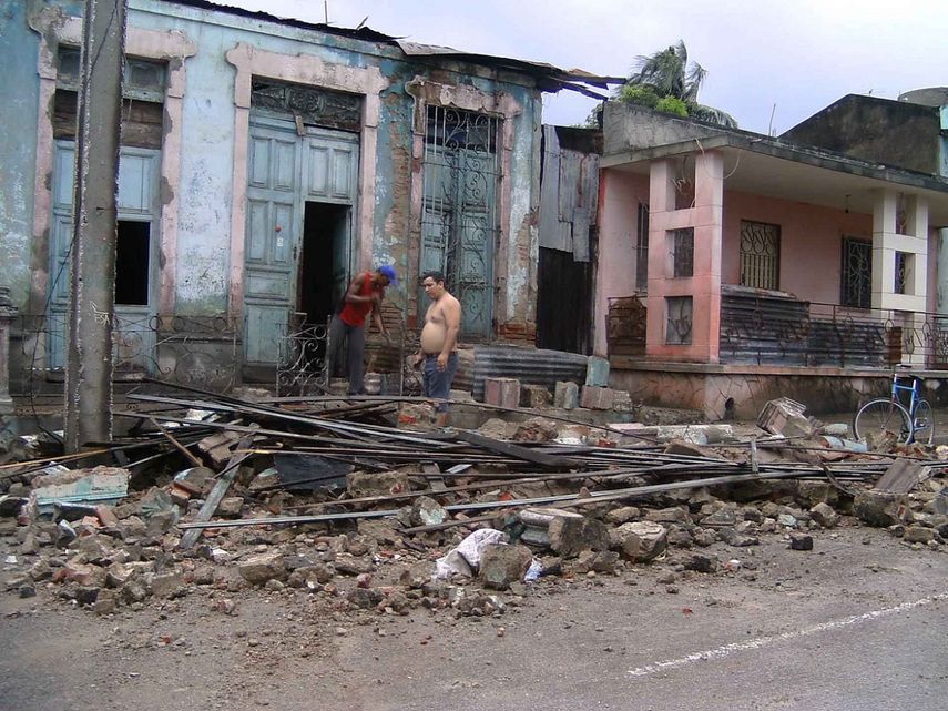 Muchos lugares de Santiago de Cuba quedaron devastados tras el paso del huracán Sandy en 2012.