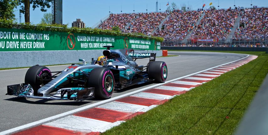 Hamilton (Mercedes) fue el más rápido en el día previo a la carrera en el circuito Gilles Villeneuve.