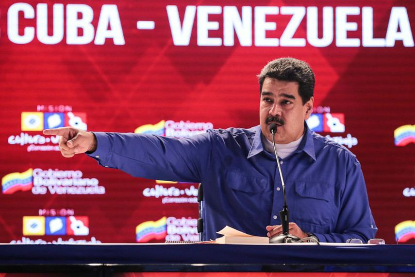El dictador de Venezuela Nicolás Maduro.&nbsp;