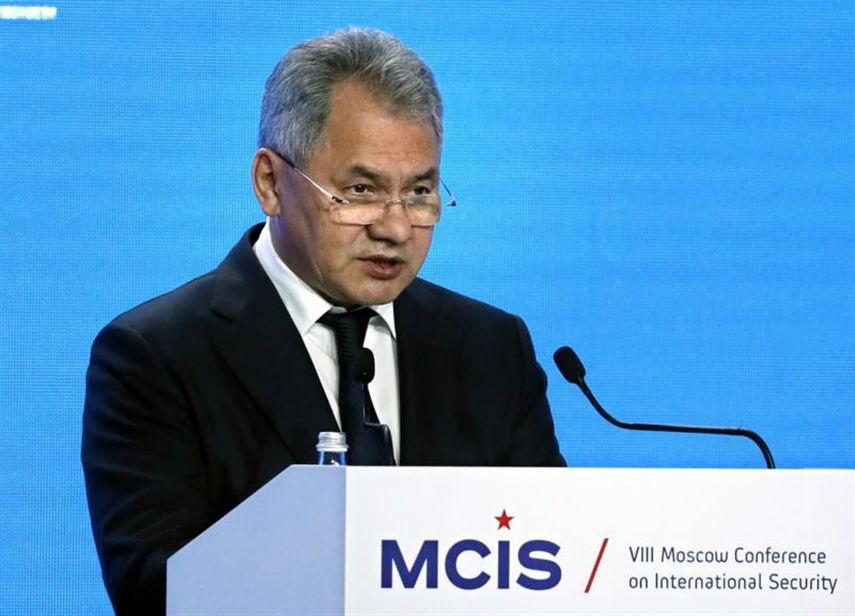 Serguéi Shoigú, ministro de Defensa de Rusia.