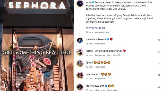 El conglomerado de lujo francés LVMH.&nbsp;