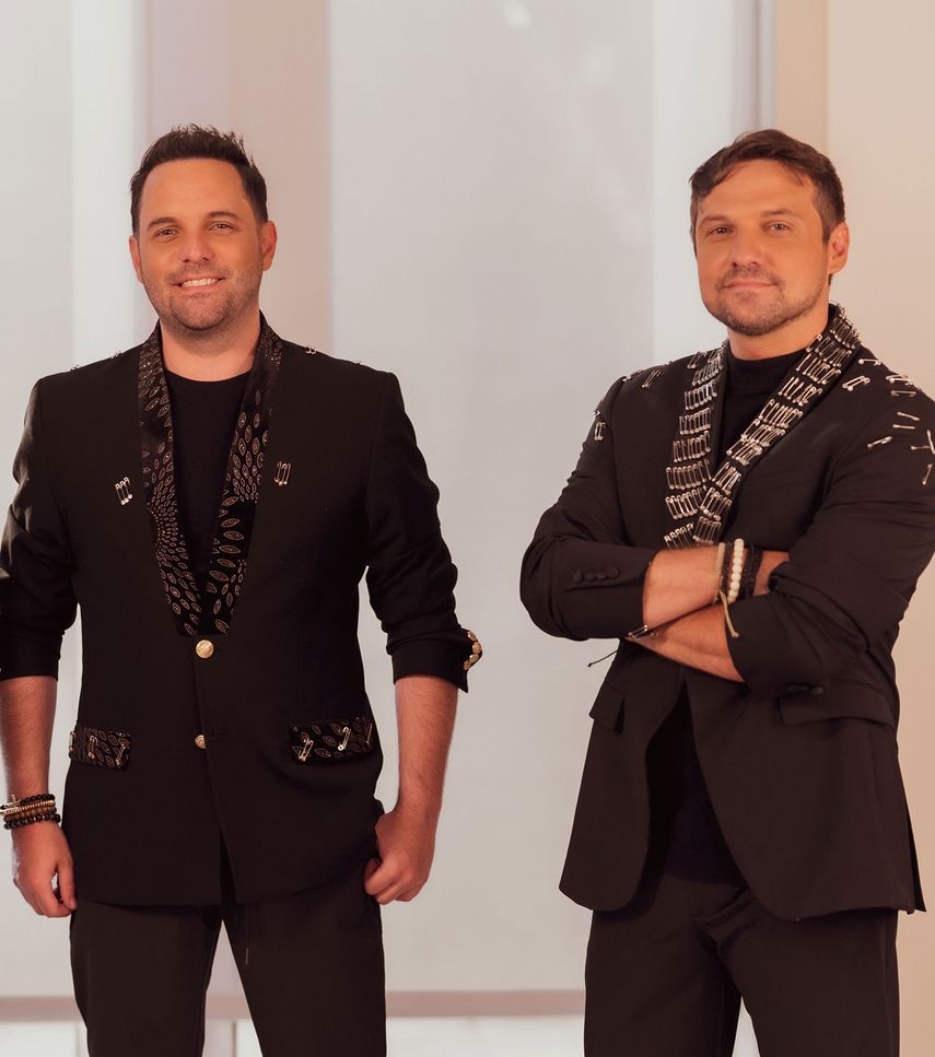 Santiago y Luigi Castillo, del dúo venezolano SanLuis.&nbsp;