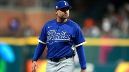 El venezolano Francisco Cervelli, mánager de Italia, durante un encuentro del Clásico Mundial de Béisbol, el 11 de marzo de 2026. El venezolano Francisco Cervelli, mánager de Italia, durante un encuentro del Clásico Mundial de Béisbol, el 11 de marzo de 2026.