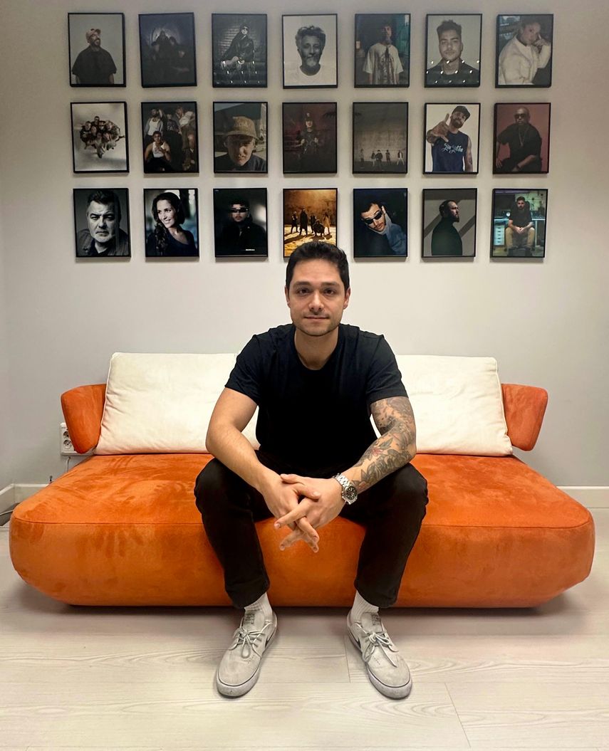 El ejecutivo musical Lamberto Sánchez.&nbsp;