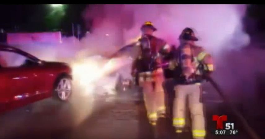 El incidente ocurrió en la intersección de Northwest 122 Avenue 25 Street, en la ciudad de Doral.