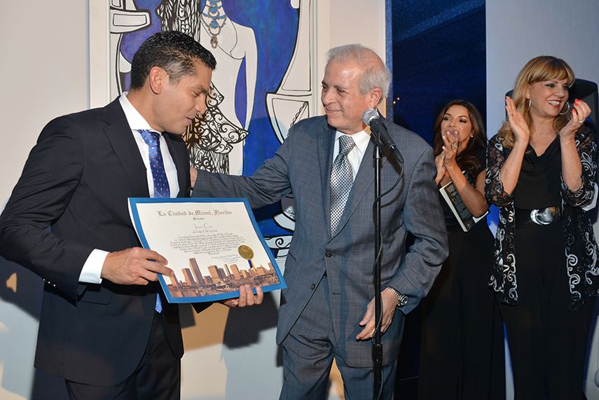 Ismael Cala, Tomás Regalado, Paula Arcila y Tete Coustarot.