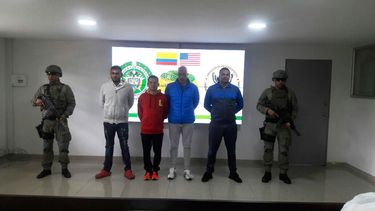 Los cuatro son solicitados con fines de extradición por una corte del Distrito Central de California por los delitos de tráfico de narcóticos y lavado de dinero.