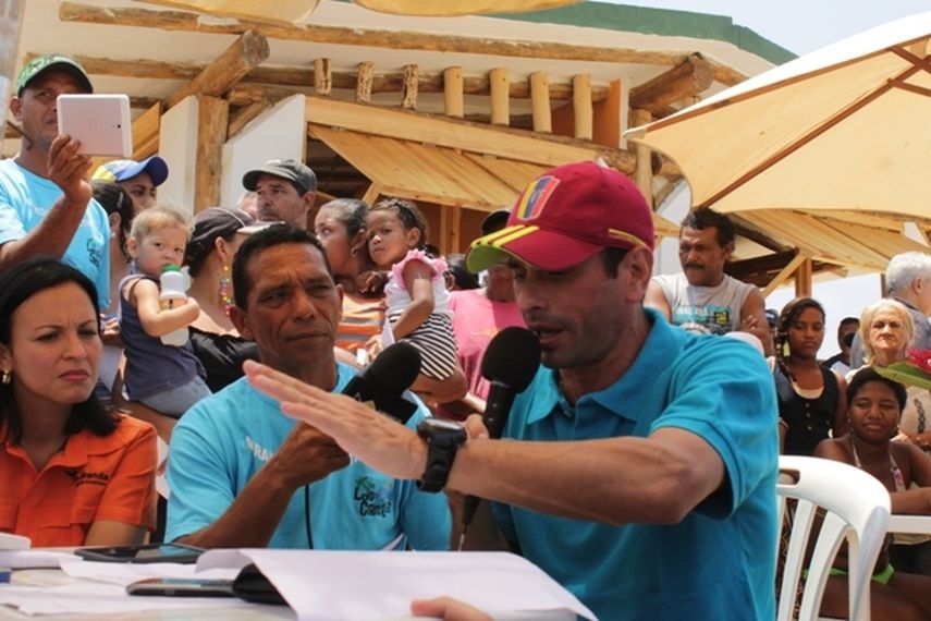 Tenemos que cambiar el modelo económico para atraer a turistas, dijo Capriles  (CORTESÍA)