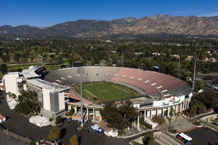 Vista general del estadio Rose Bowl el 14 de enero de 2026 en Pasadena, California.&nbsp;