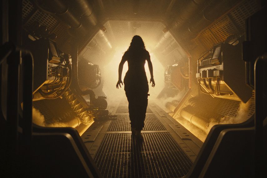 Esta imagen difundida por 20th Century Studios muestra a Isabela Merced en una escena de Alien: Romulus.&nbsp;