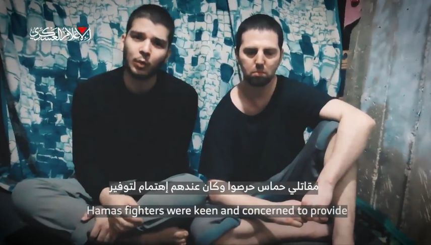 &nbsp;Elkana Bohbot y Yosef Haim Ohana, dos rehenes en poder de los terroristas de Hamàs desde el 7 de octubre de 2023.