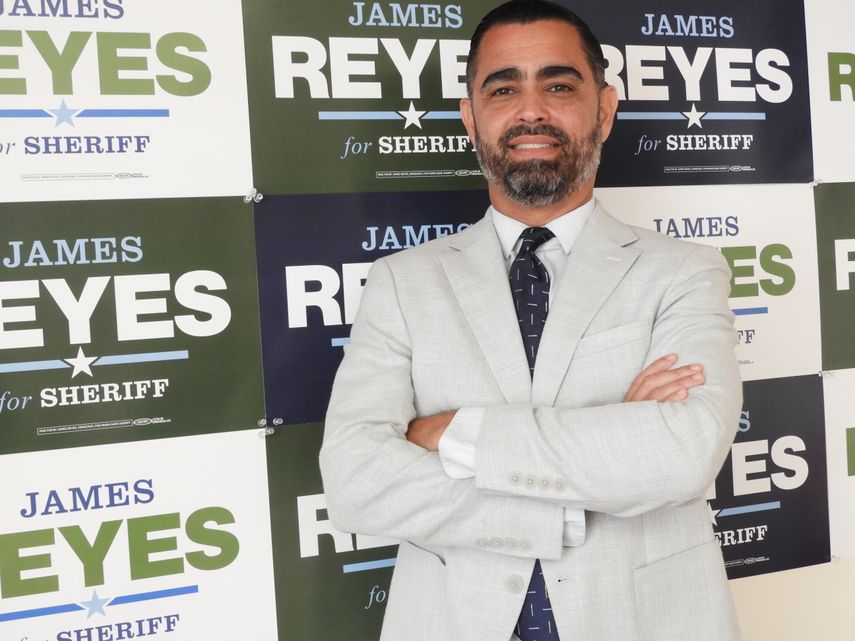 James Reyes es el candidato demócrata al puesto de sheriff de Miami-Dade.