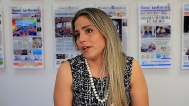 Carolina Ribera, hija de la expresidenta interina de Bolivia, Jeanine Áñez