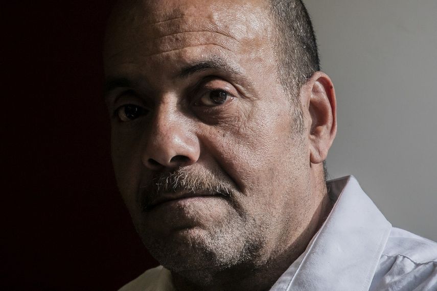 Rafael Ruiz, de 60 a&ntilde;os, en las oficinas del Innocence Project, en Nueva York, el jueves 30 de enero del 2020.&nbsp;