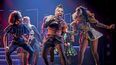 En esta imagen difundida por Boneau/Bryan Brown, Brittney Mack, en el centro, durante una función del musical de Broadway Six.&nbsp;